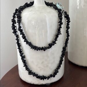 Western Charm Natural Obsidian 5-8mm Nuggets 18" Strand Gemstone Bead